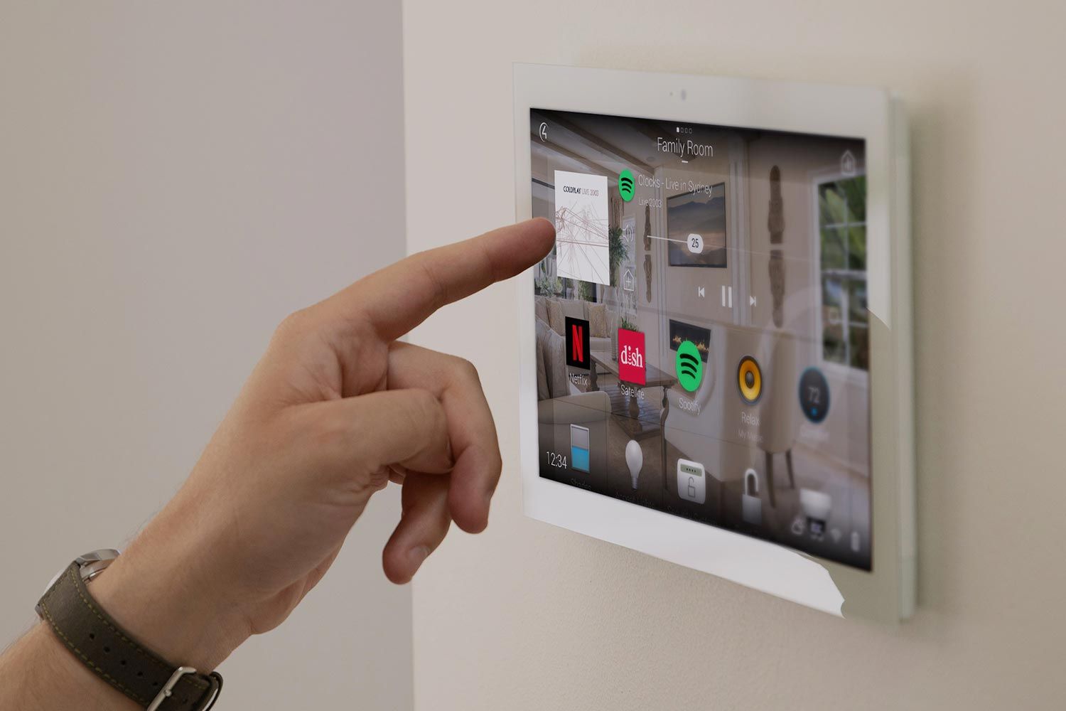 Control4 Touch Panel